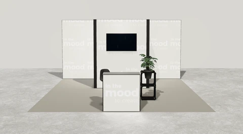 Stoisko w systemie M100 LED