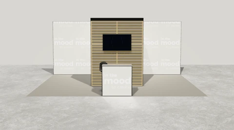 Stoisko w systemie M100 LED