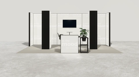 Stoisko w systemie M100 LED