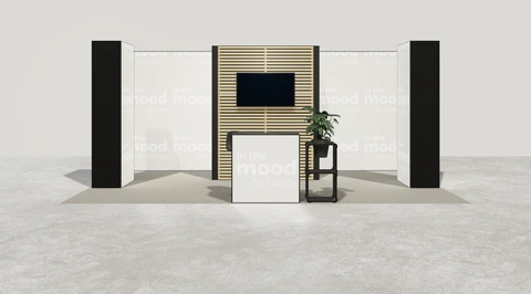 Stoisko w systemie M100 LED