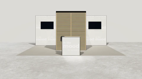 Stoisko w systemie M100 LED