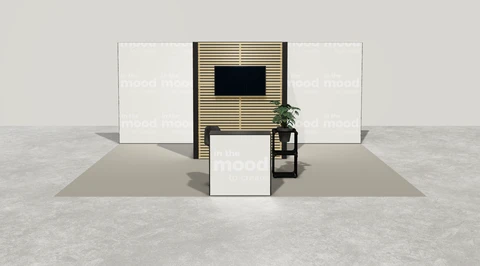 Stoisko w systemie M100 LED