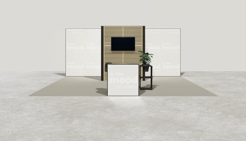 Stoisko w systemie M100 LED