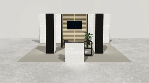 Stoisko w systemie M100 LED