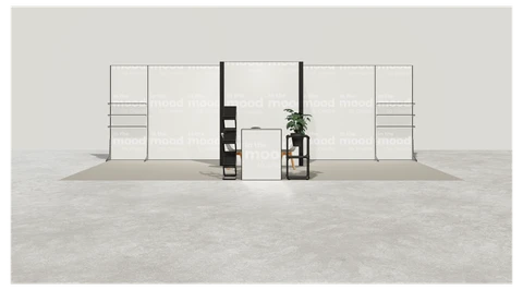 Stoisko w systemie M100 LED