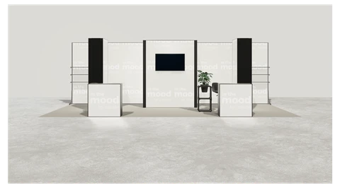 Stoisko w systemie M100 LED
