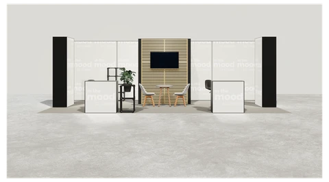 Stoisko w systemie M100 LED