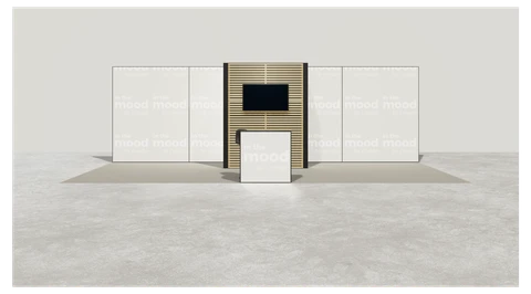 Stoisko w systemie M100 LED