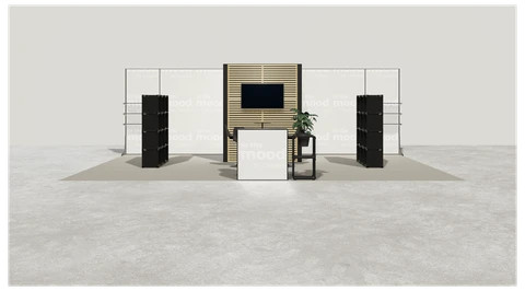 Stoisko w systemie M100 LED