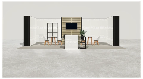 Stoisko w systemie M100 LED