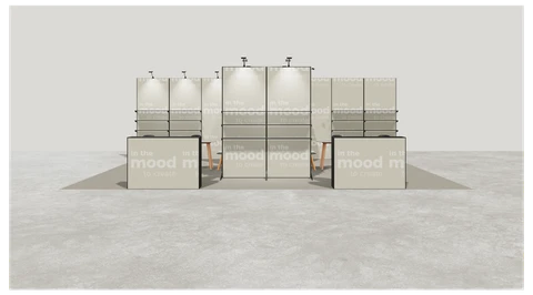 Stoisko w systemie M50