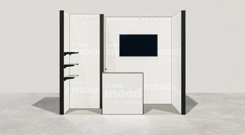 Stoisko w systemie M100 LED