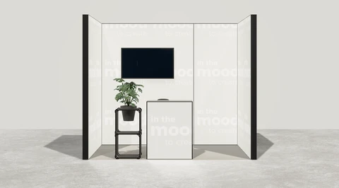 Stoisko w systemie M100 LED
