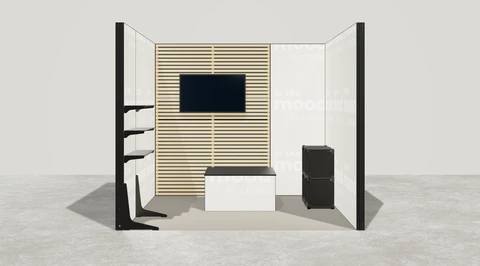 Stoisko w systemie M100 LED