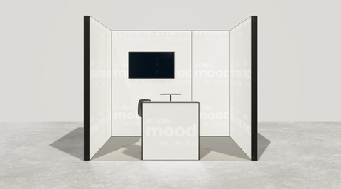 Stoisko w systemie M100 LED
