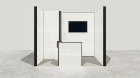 Stoisko w systemie M100 LED