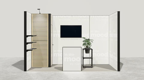 Stoisko w systemie M100 LED