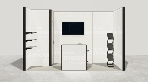Stoisko w systemie M100 LED
