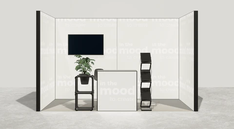 Stoisko w systemie M100 LED