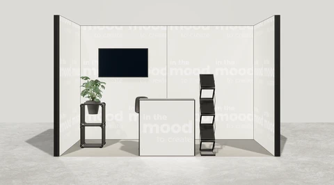 Stoisko w systemie M100 LED