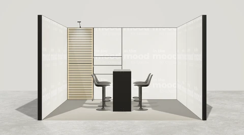 Stoisko w systemie M100 LED