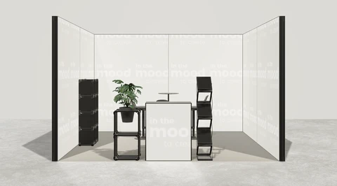 Stoisko w systemie M100 LED