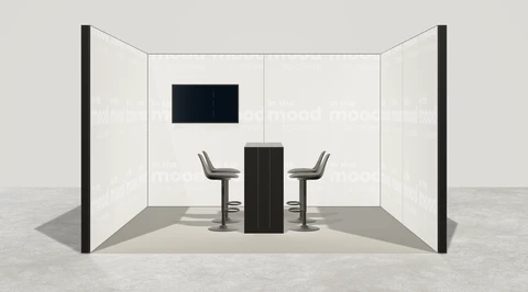 Stoisko w systemie M100 LED