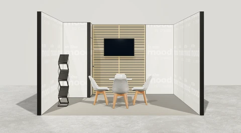 Stoisko w systemie M100 LED