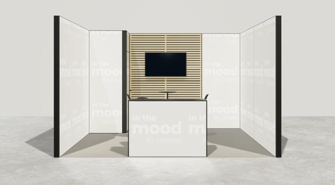 Stoisko w systemie M100 LED
