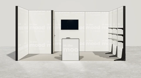 Stoisko w systemie M100 LED