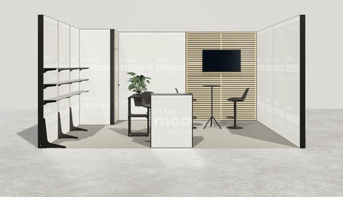 Stoisko w systemie M100 LED