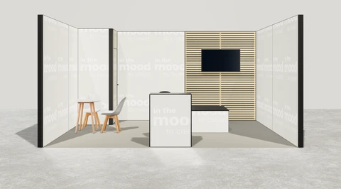Stoisko w systemie M100 LED