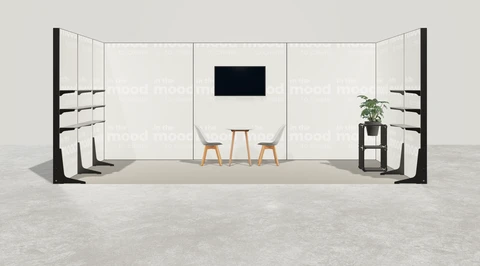 Stoisko w systemie M100 LED