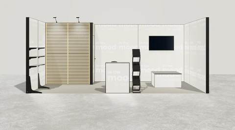 Stoisko w systemie M100 LED