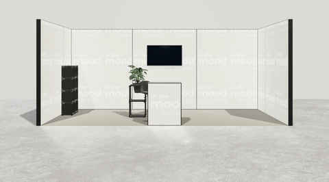 Stoisko w systemie M100 LED