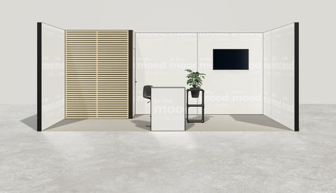Stoisko w systemie M100 LED