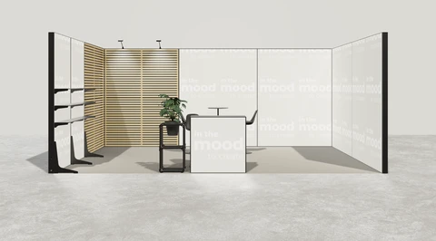 Stoisko w systemie M100 LED