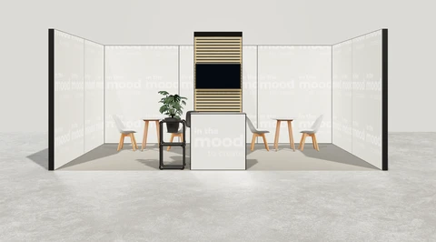 Stoisko w systemie M100 LED