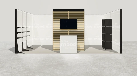 Stoisko w systemie M100 LED