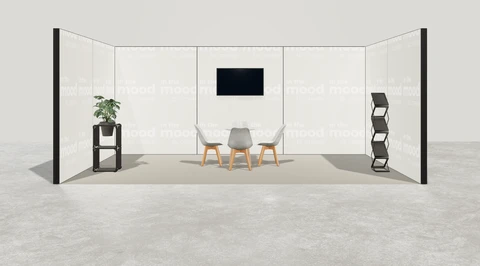 Stoisko w systemie M100 LED