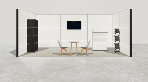 Stoisko w systemie M100 LED